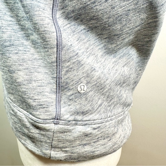 Lululemon Just Pleat It Crew, Heathered Speckled True Navy - Picture 11 of 16